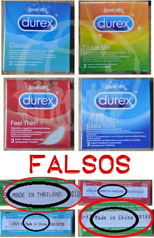 Preservativos Falsificados