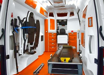 Interior de Ambulancia