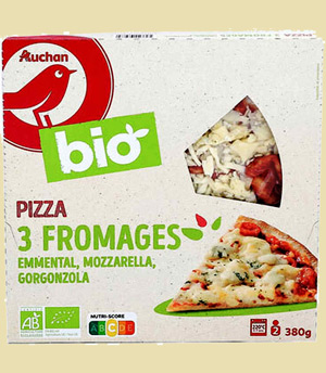 Pizza 3 Fromages BIO
Auchan