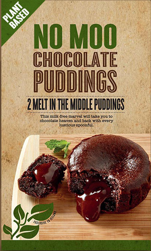 No Moo Chocolate Puddings