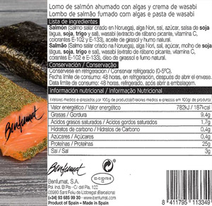 Distintos lotes y partidas de salmón ahumado de la marca Benfumat contienen el alérgeno  mostaza y no se ha indicado en el etiquetado